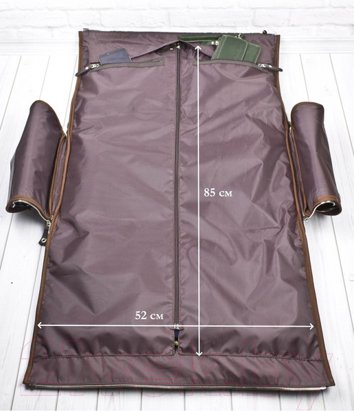 Изображение товара Портплед Carlo Gattini Premium / 4037-03 (коньячный/темно-коричневый)