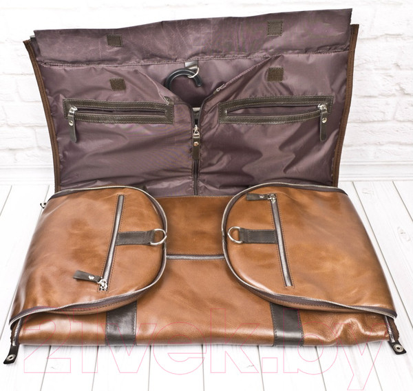 Изображение товара Портплед Carlo Gattini Premium / 4037-03 (коньячный/темно-коричневый)