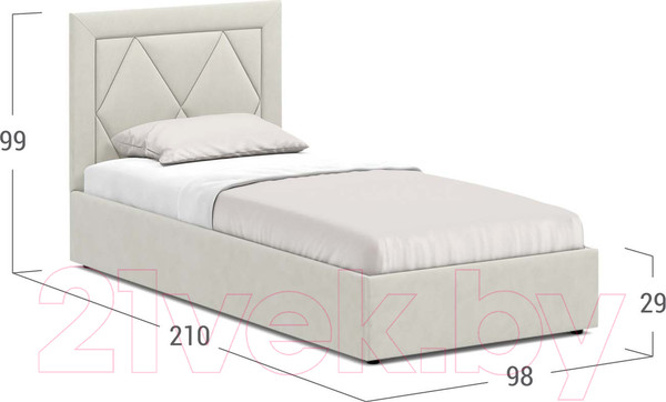 Изображение товара Односпальная кровать Moon Family 1255 / К004533