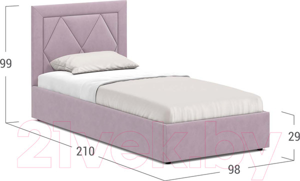 Изображение товара Односпальная кровать Moon Family 1255 / К004504