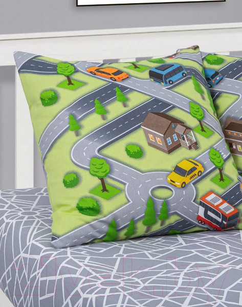 Изображение товара Комплект постельного белья АртПостель Автодром 112