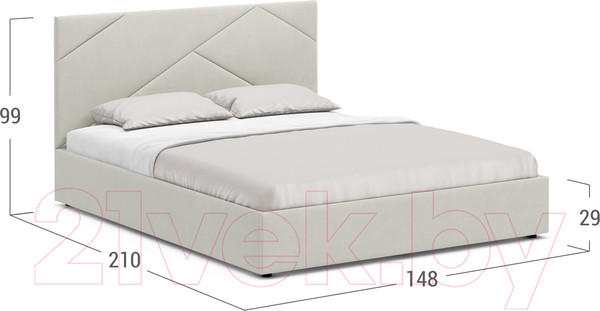 Изображение товара Полуторная кровать Moon Family 1257 / К004853