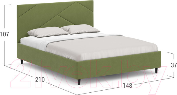 Изображение товара Полуторная кровать Moon Family 1257 / К004830