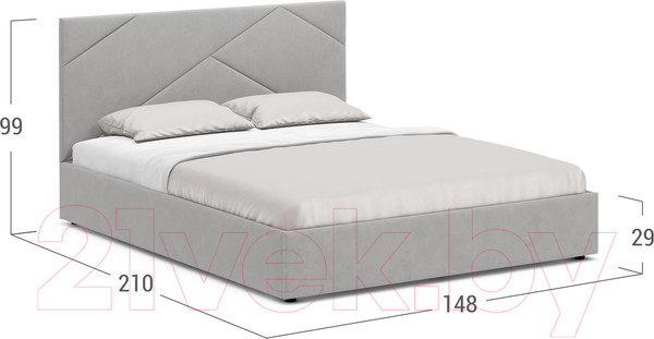 Изображение товара Полуторная кровать Moon Family 1257 / К004848