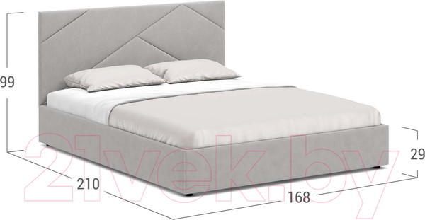 Изображение товара Двуспальная кровать Moon Family 1257 / К004849