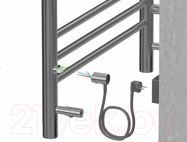 Изображение товара Полотенцесушитель электрический Aquatek Альфа П10 500x900 (Quick Touch)