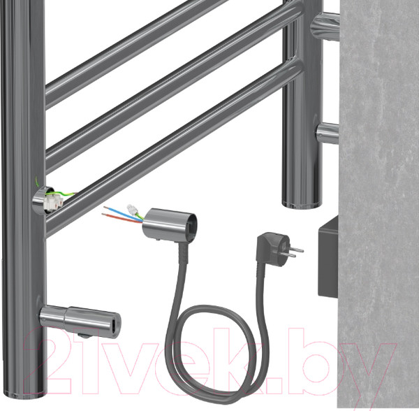 Изображение товара Полотенцесушитель электрический Aquatek Пандора П7 500x700 (Quick Touch)