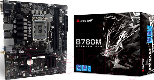 Изображение товара Материнская плата Biostar B760MX2E