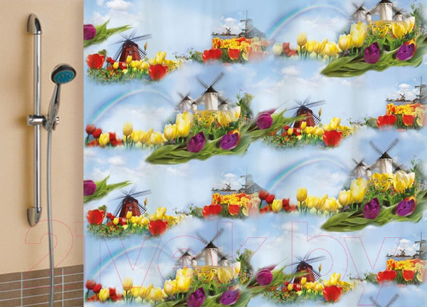 Изображение товара Шторка-занавеска для ванны V-line 1578-1