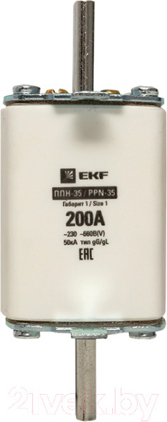 Изображение товара Предохранитель плавкий низковольтный EKF PROxima fus-35/250/200