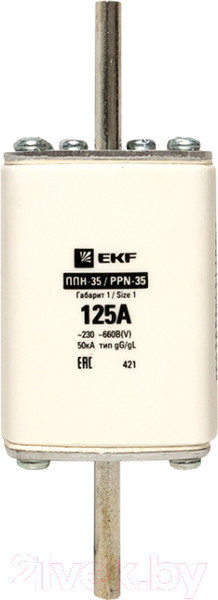Изображение товара Предохранитель плавкий низковольтный EKF PROxima fus-35/250/125