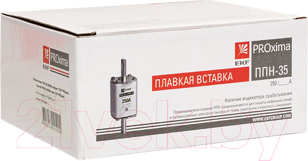 Изображение товара Предохранитель плавкий EKF PROxima fus-35/250/100
