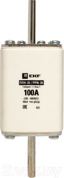Изображение товара Предохранитель плавкий EKF PROxima fus-35/250/100