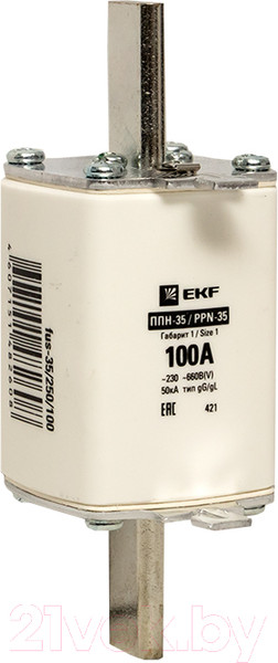 Изображение товара Предохранитель плавкий EKF PROxima fus-35/250/100