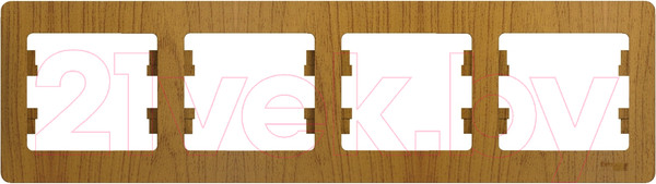 Изображение товара Рамка для выключателей и розеток Systeme (Schneider) Electric Glossa GSL000504