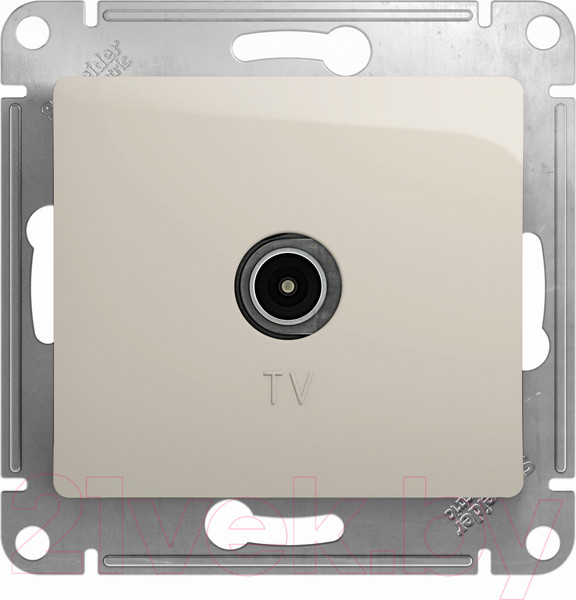 Изображение товара Розетка Systeme (Schneider) Electric Glossa GSL000992