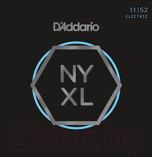 Изображение товара Струны для электрогитары D'Addario NYXL1152