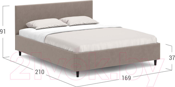 Изображение товара Двуспальная кровать Moon Family 1259 / К004924