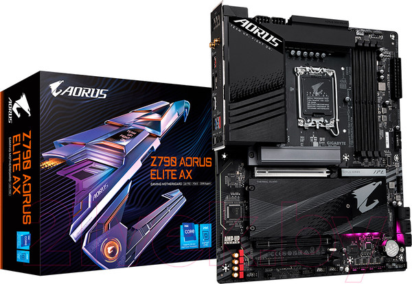 Изображение товара Материнская плата Gigabyte Z790 Aorus Elite AX