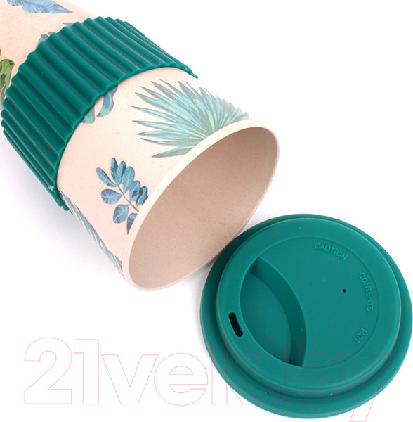 Изображение товара Стакан для горячих напитков Darvish С крышкой / SR-H-1665-5 