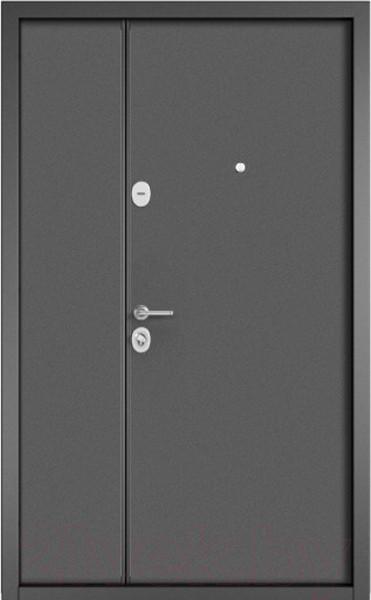 Изображение товара Входная дверь Mastino Mega Mass MM графит букле/графит букле (120x205, левая)
