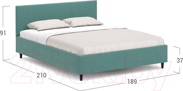 Изображение товара Двуспальная кровать Moon Family 1259 / К004875