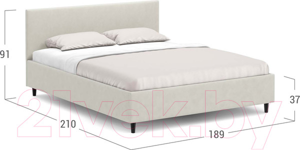 Изображение товара Двуспальная кровать Moon Family 1259 / К004916