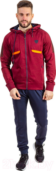Изображение товара Спортивный костюм Isee WQ56075 (р.50, бордовый)