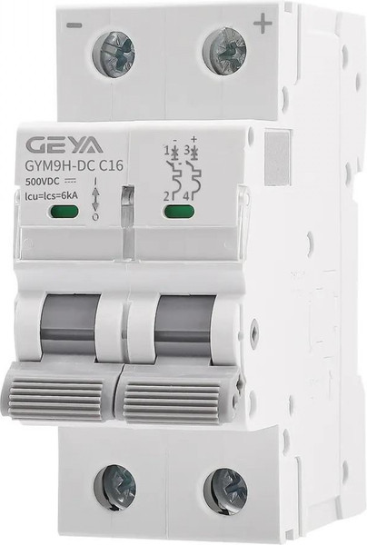 Изображение товара Выключатель автоматический Geya GYM9HDC-2P-1B