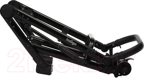 Изображение товара Детская универсальная коляска INDIGO Tour Eco 2 в 1 (Te 04, черная кожа/темно-бежевая кожа)