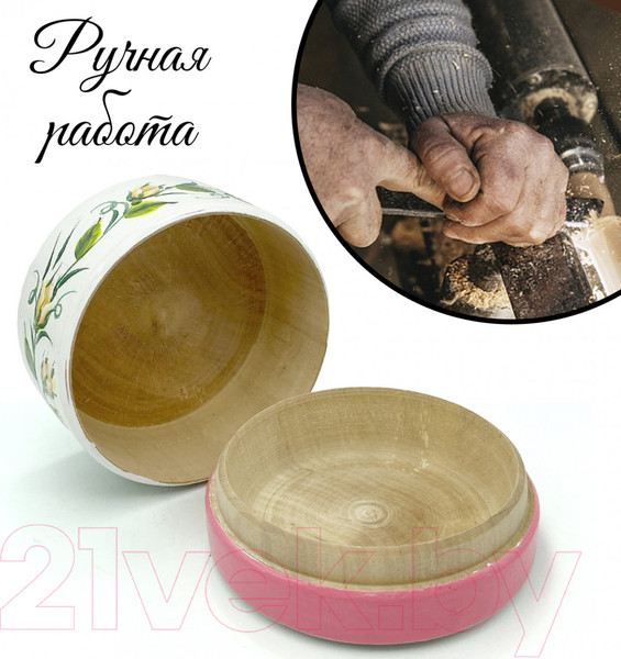 Изображение товара Шкатулка Брестская Фабрика Сувениров С розами / SB14