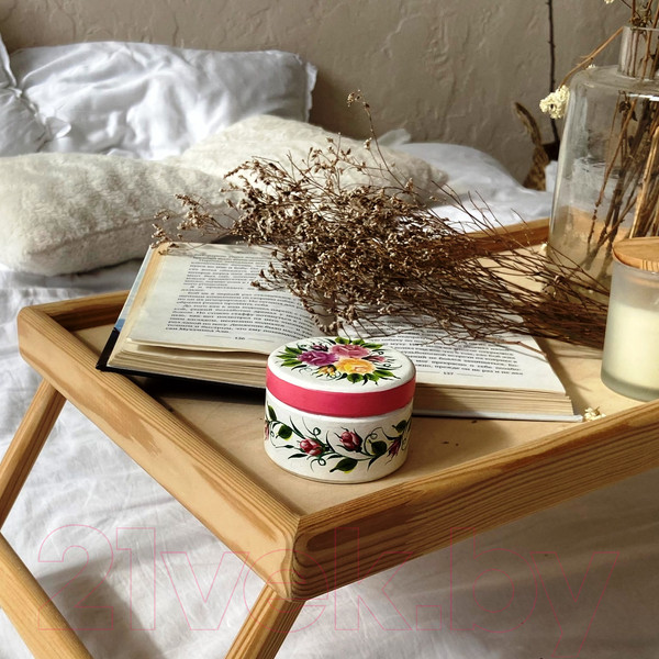 Изображение товара Шкатулка Брестская Фабрика Сувениров С розами / SB14