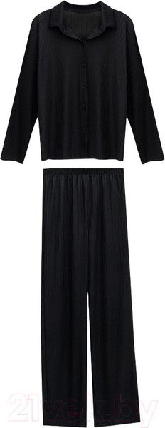 Изображение товара Комплект домашней одежды Mark Formelle 592482 (р.164/170-92-98, черный)