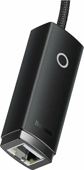 Изображение товара Сетевой адаптер Baseus Lite Series Ethernet Adapter USB-A to RJ45 LAN Port/WKQX000001 (черный)