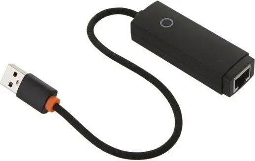 Изображение товара Сетевой адаптер Baseus Lite Series Ethernet Adapter USB-A to RJ45 LAN Port/WKQX000001 (черный)