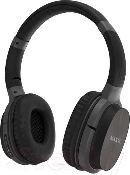 Изображение товара Беспроводные наушники Maxvi MHF-203BT (черный)