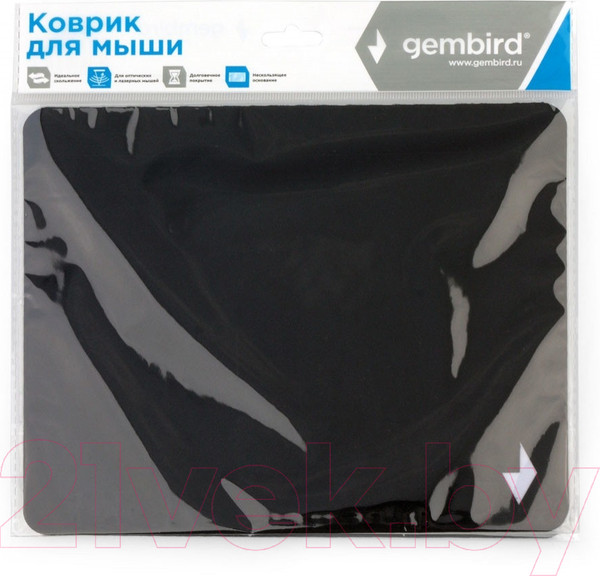 Изображение товара Коврик для мыши Gembird MP-35-30-BLACK