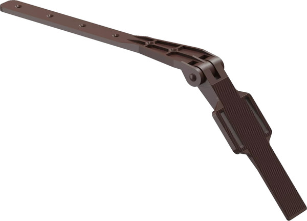 Изображение товара Крепление регулируемое для кронштейна желоба Docke Универсальное PVSR-1050 (шоколад)