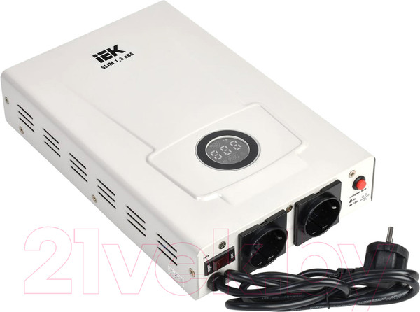 Изображение товара Стабилизатор напряжения IEK Slim IVS22-1-D15-09