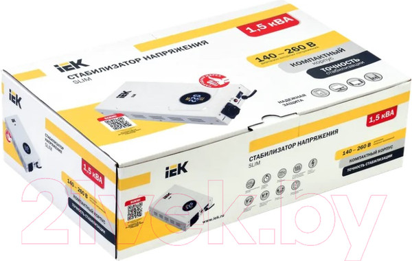 Изображение товара Стабилизатор напряжения IEK Slim IVS22-1-D15-09