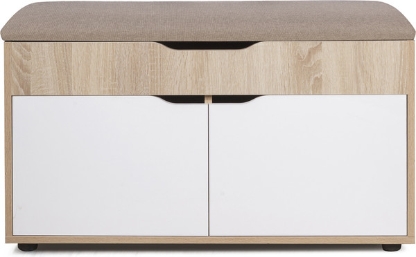 Изображение товара Тумба в прихожую Мебель-Класс ВА-012.9 (белый/дуб сонома)