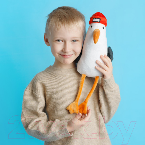 Изображение товара Мягкая игрушка Мякиши Чайка Kusto / 811