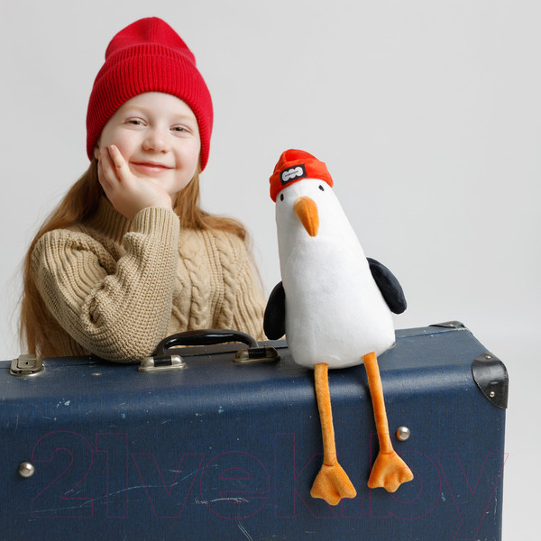 Изображение товара Мягкая игрушка Мякиши Чайка Kusto / 811