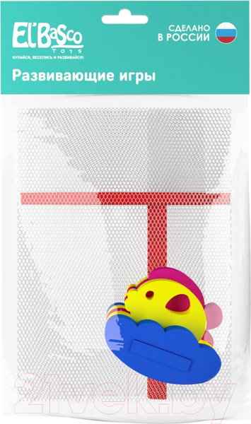 Изображение товара Набор игрушек для ванной El'Basco Toys Сумка-сетка с рыбкой / 02-030