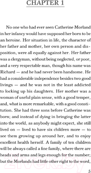Изображение товара Книга АСТ Northanger Abbey / 9785171607739 (Austen J.)