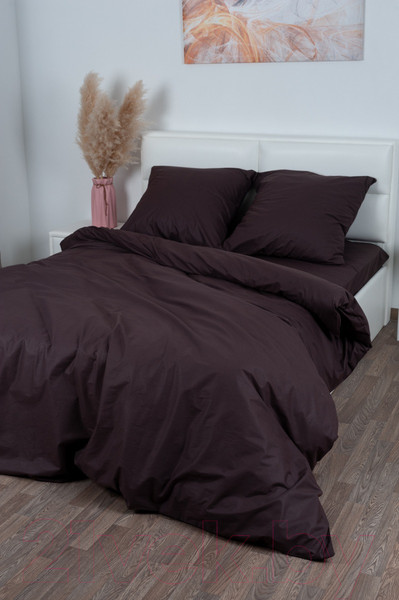 Изображение товара Пододеяльник Milanika Шоколад 2сп (поплин г/к)