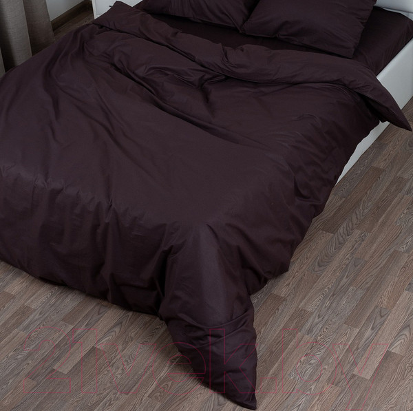 Изображение товара Пододеяльник Milanika Шоколад 1.5сп (поплин г/к)