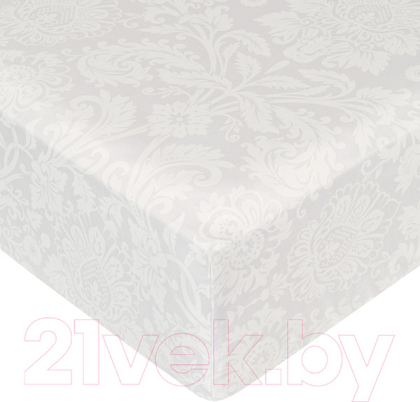 Изображение товара Простыня Milanika Бриллиант на резинке 140x200x20 (поплин-жаккард)