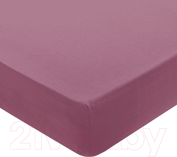 Изображение товара Простыня Milanika Брусника на резинке 160x200x20 (поплин г/к)