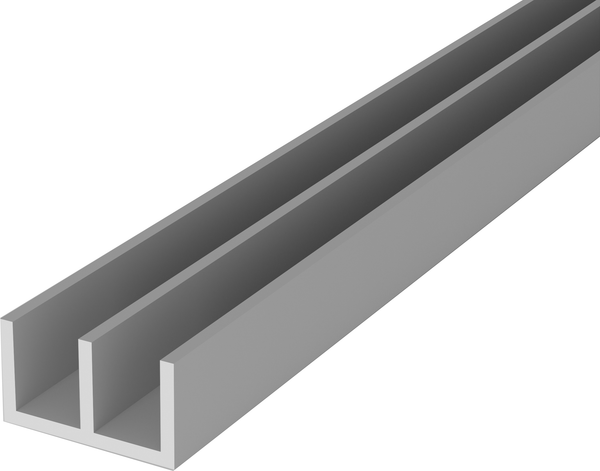Изображение товара Профиль алюминиевый КТМ-2000 Ш-образный Ш1508-1 (1м)